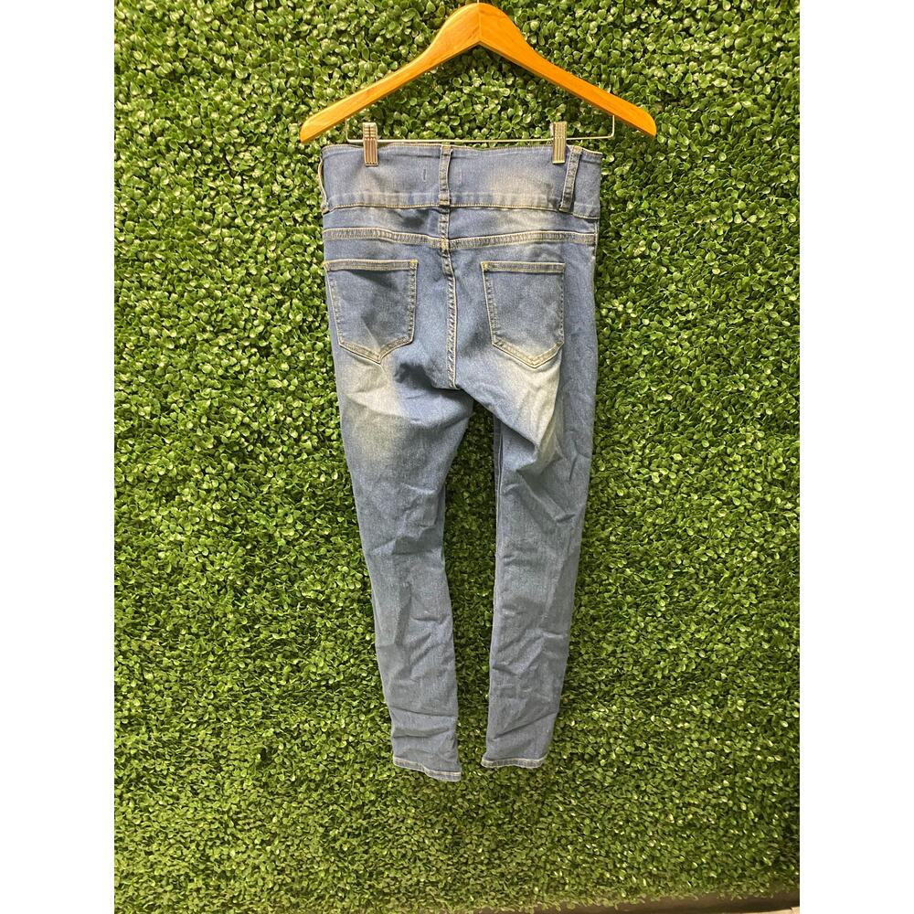 Mid Rise jeans with distressing  Size 11 - Picture 6 of 7